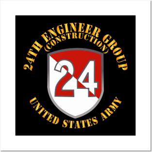 24th Engineer Group (Construction) - 1954 - 1972 X 300 Posters and Art